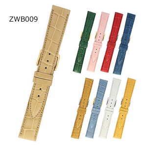 BAMBI　バンビ　GREDEER　グレディア　ワニ革(クロコダイル・マット)　ZWB009（旧商品番号ZWA009）　時計ベルト