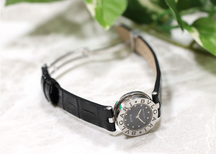 白金堂オリジナル クロコダイル BVLGARI ブルガリ BZ22S/B-zoro1対応